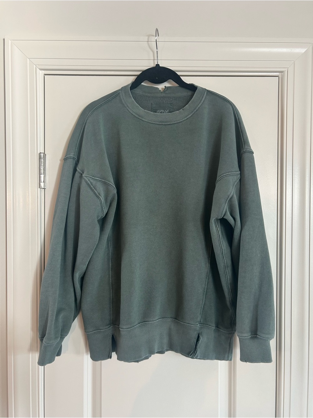 Distressed crewneck sweater from Aerie